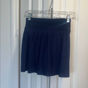Classic Navy Pleated Women’s Skirt